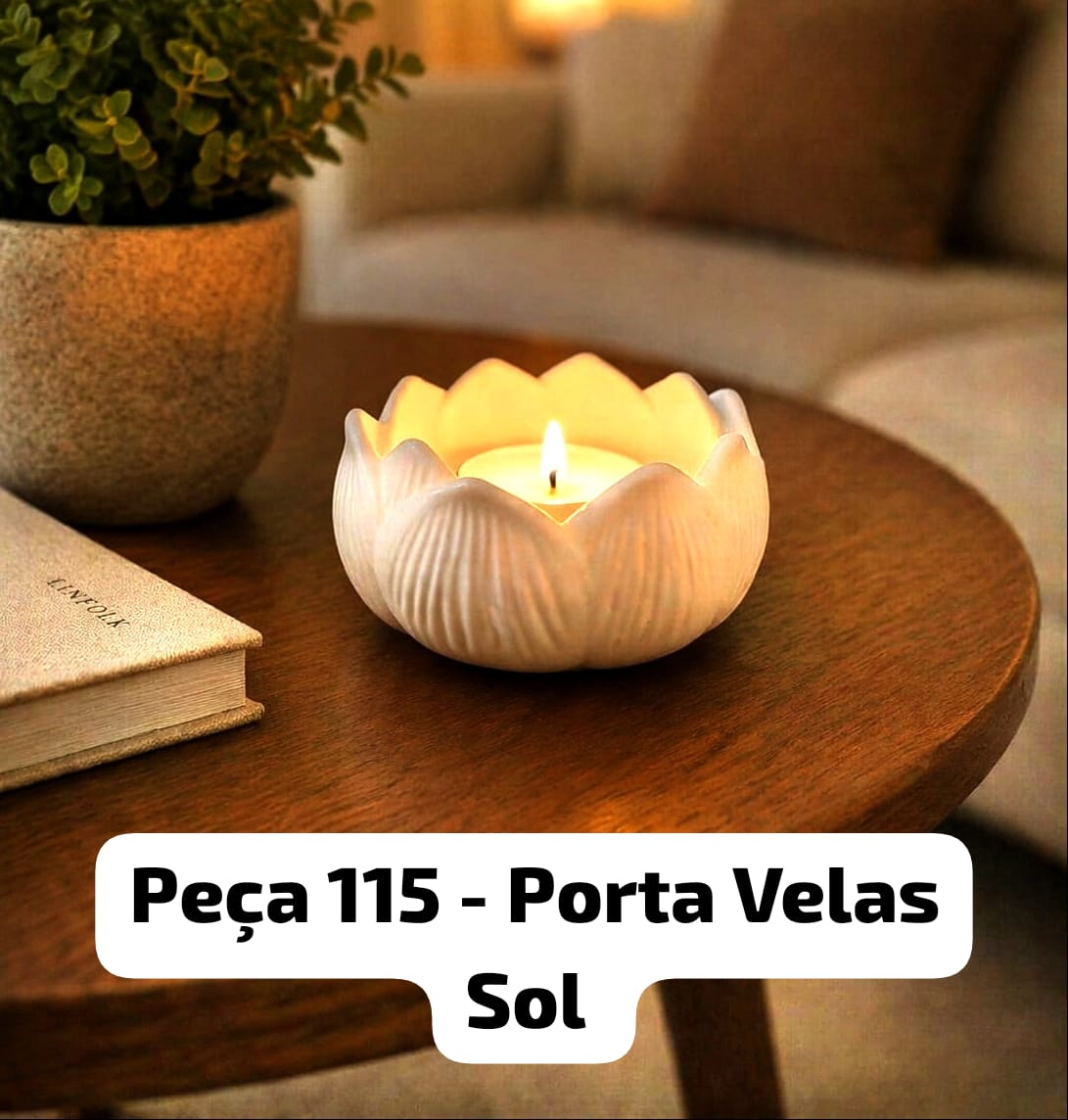 Peça 115 - Porta Velas Sol