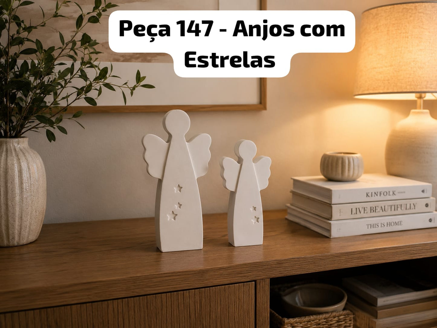 Peça 147 - Anjos com Estrelas