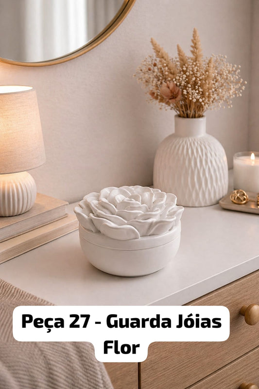 Peça 27 - Guarda Joias Flor