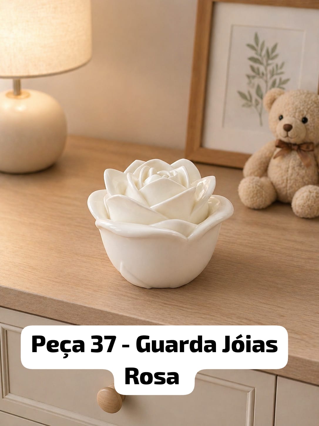 Peça 37 - Guarda Joias Rosa